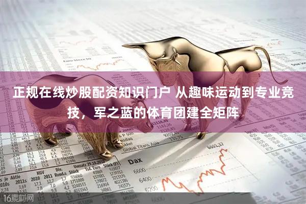 正规在线炒股配资知识门户 从趣味运动到专业竞技，军之蓝的体育团建全矩阵