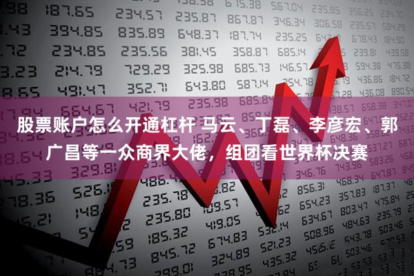 股票账户怎么开通杠杆 马云、丁磊、李彦宏、郭广昌等一众商界大佬，组团看世界杯决赛